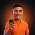 Ilustração 3D de Gael, agente de IA de squad de atendimento